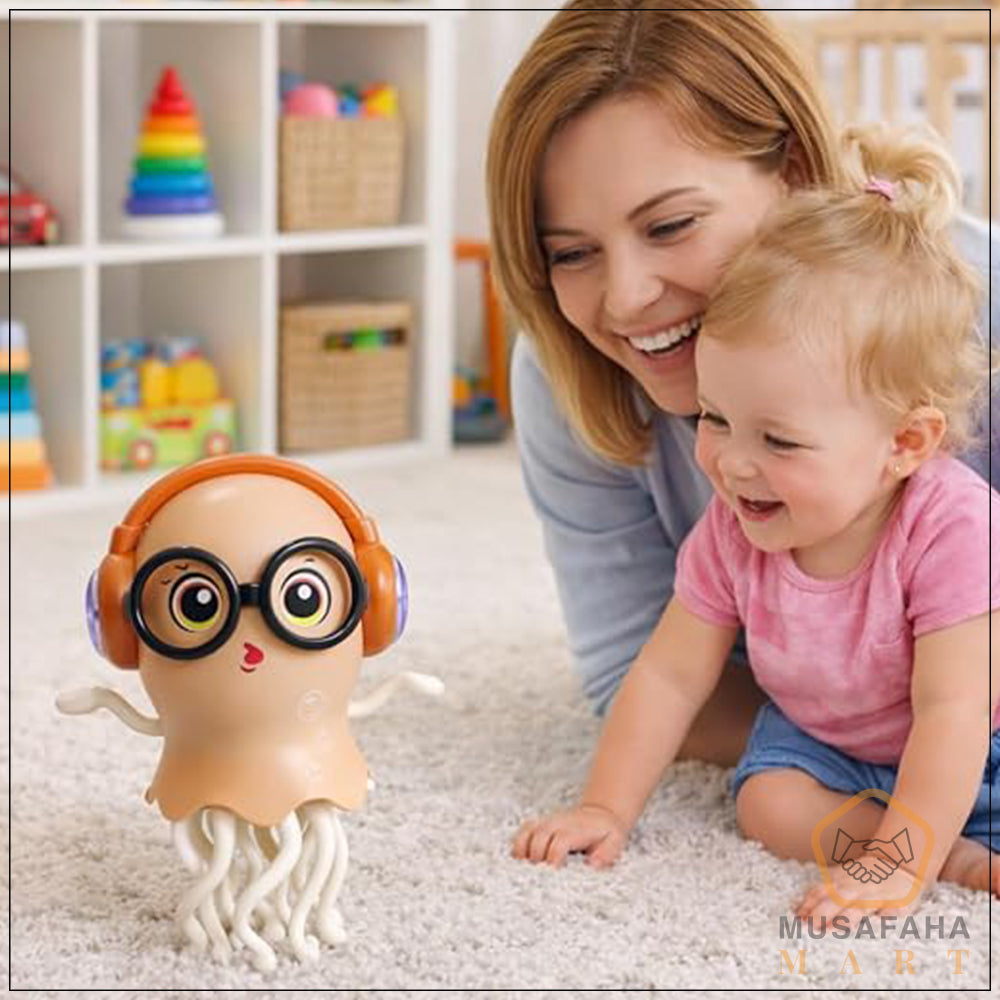 Jellyfish Dancing Toy (মিউজিক্যাল জেলি ফিস) । Code-JF01