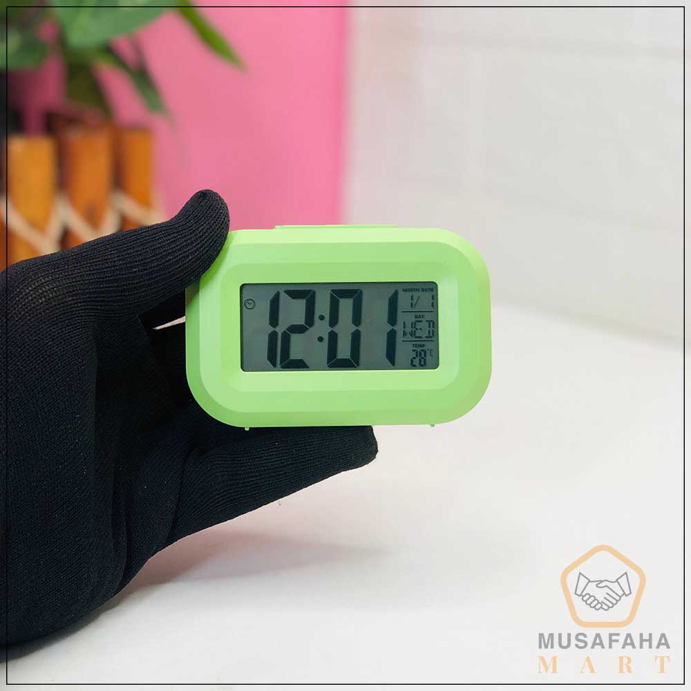LED Mini Digital LCD Table alarm clock Timers T0388