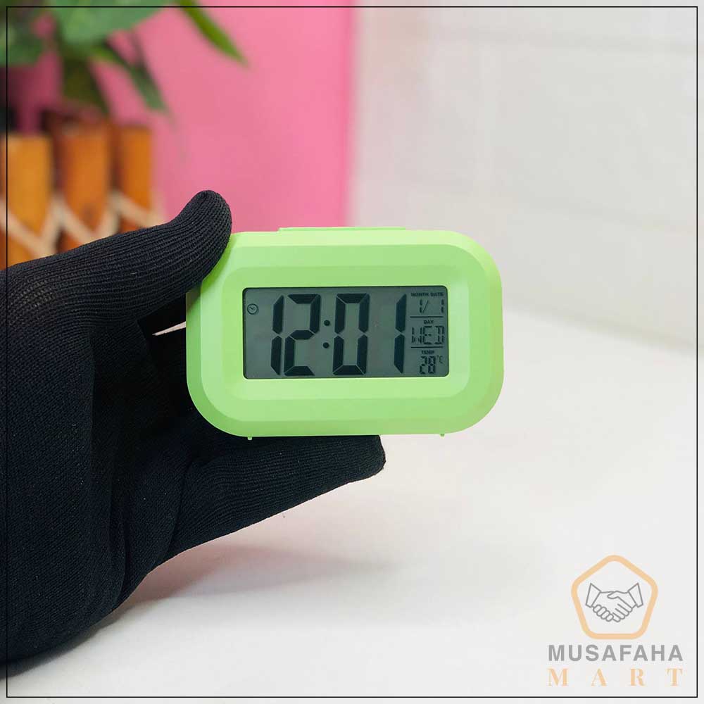 LED Mini Digital LCD Table alarm clock Timers T0388