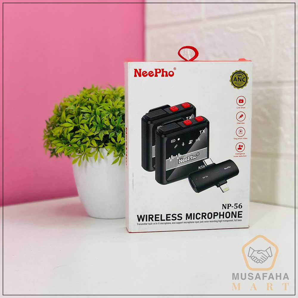 NeePho NP-56 Wireless Microphone 🎤✨