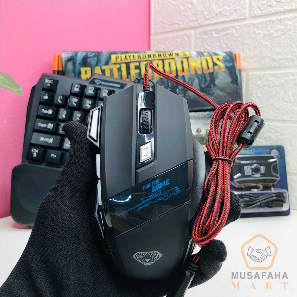 5 in 1 Gaming Keyboard and Mouse Combo-MK500