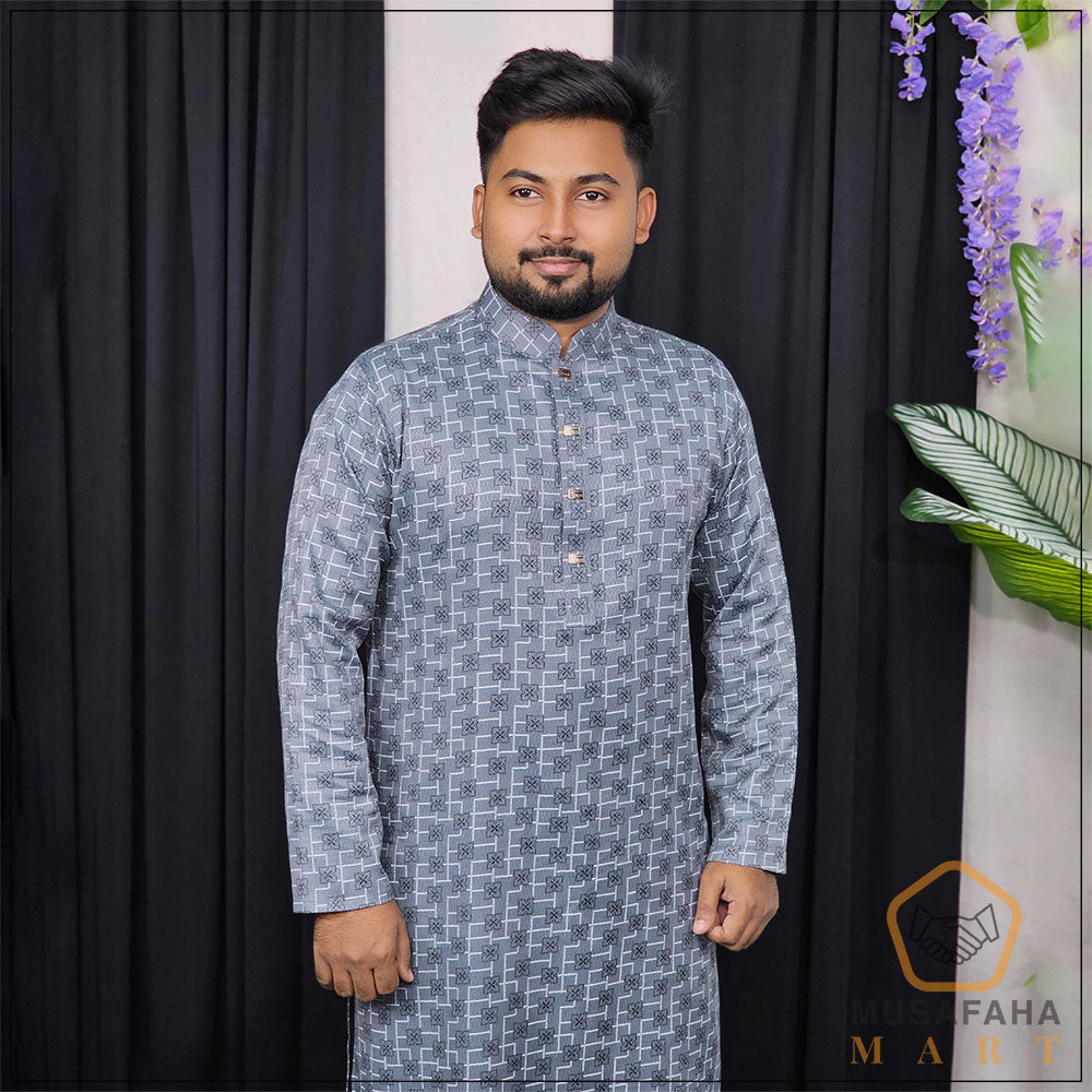 Ash Panjabi for men model 202 front view