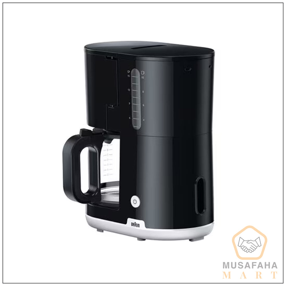 Braun KF1100 coffee maker featuring OptiBrew System