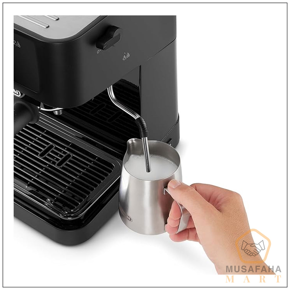 De’Longhi EC230.BK manual espresso coffee machine in black