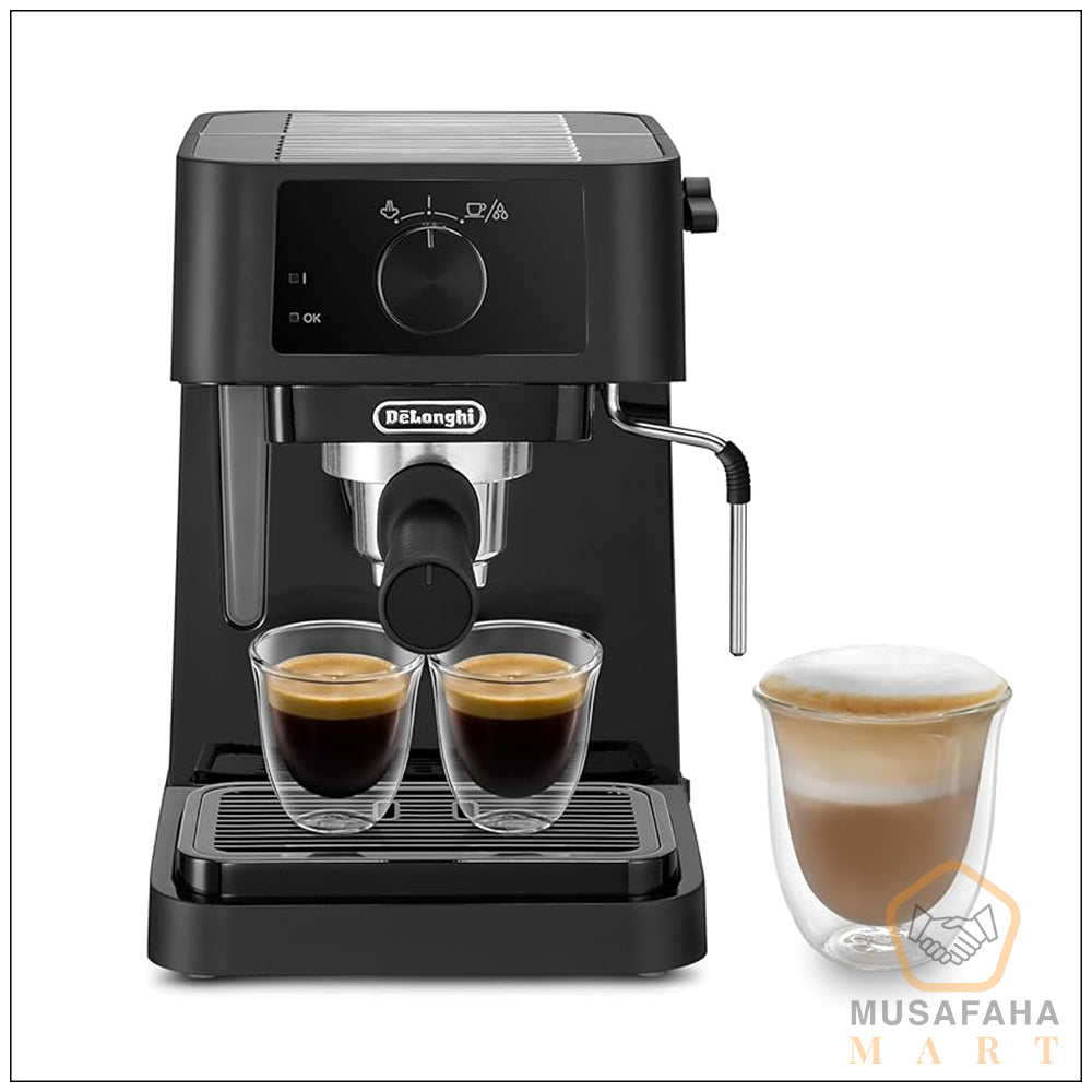 De’Longhi EC230.BK manual espresso coffee machine in black