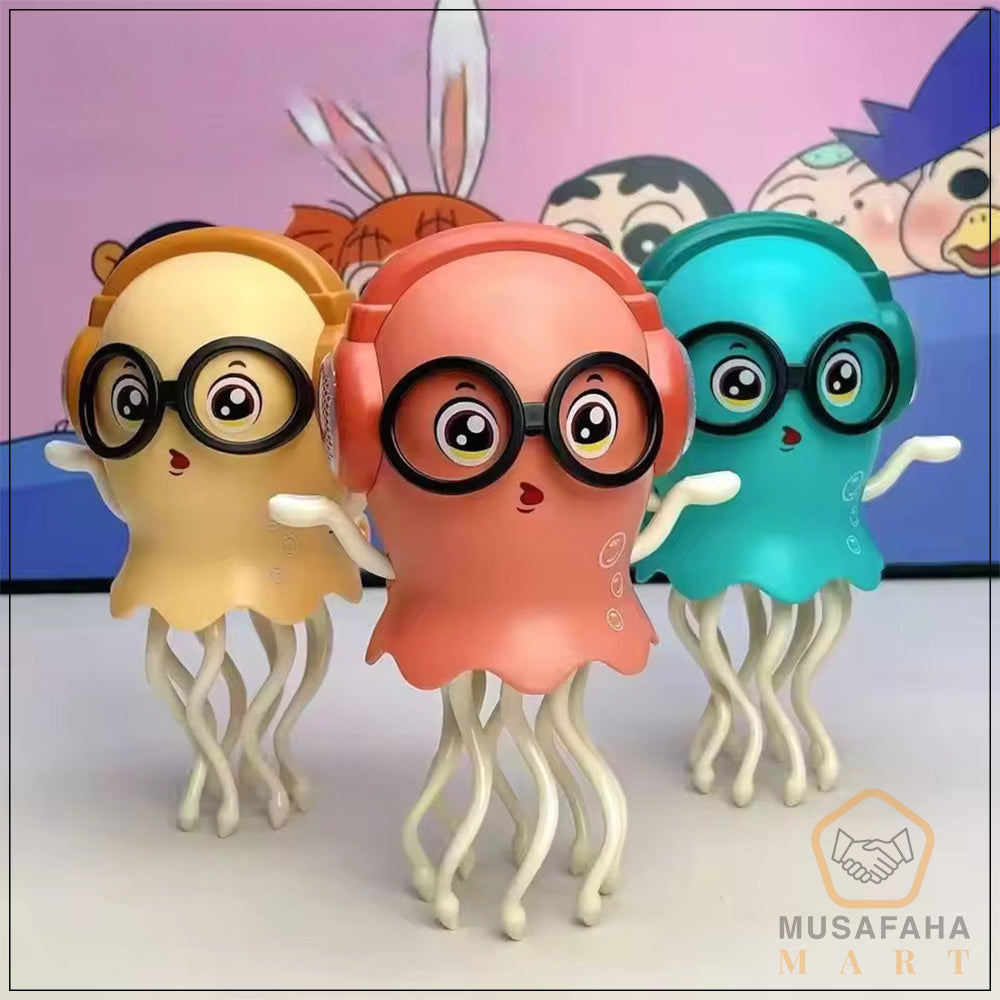 Jellyfish Dancing Toy (মিউজিক্যাল জেলি ফিস) । Code-JF01