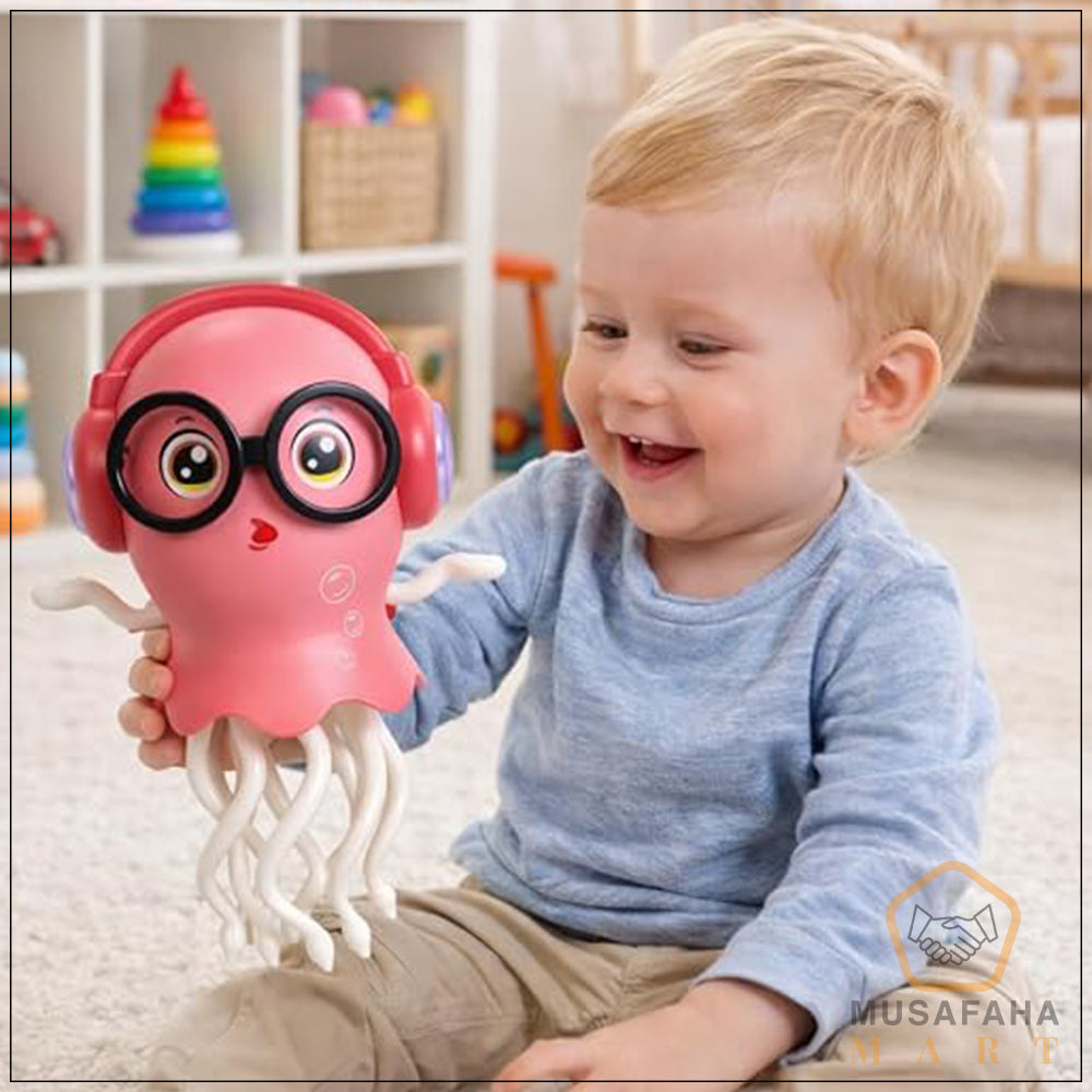 Jellyfish Dancing Toy (মিউজিক্যাল জেলি ফিস) । Code-JF01
