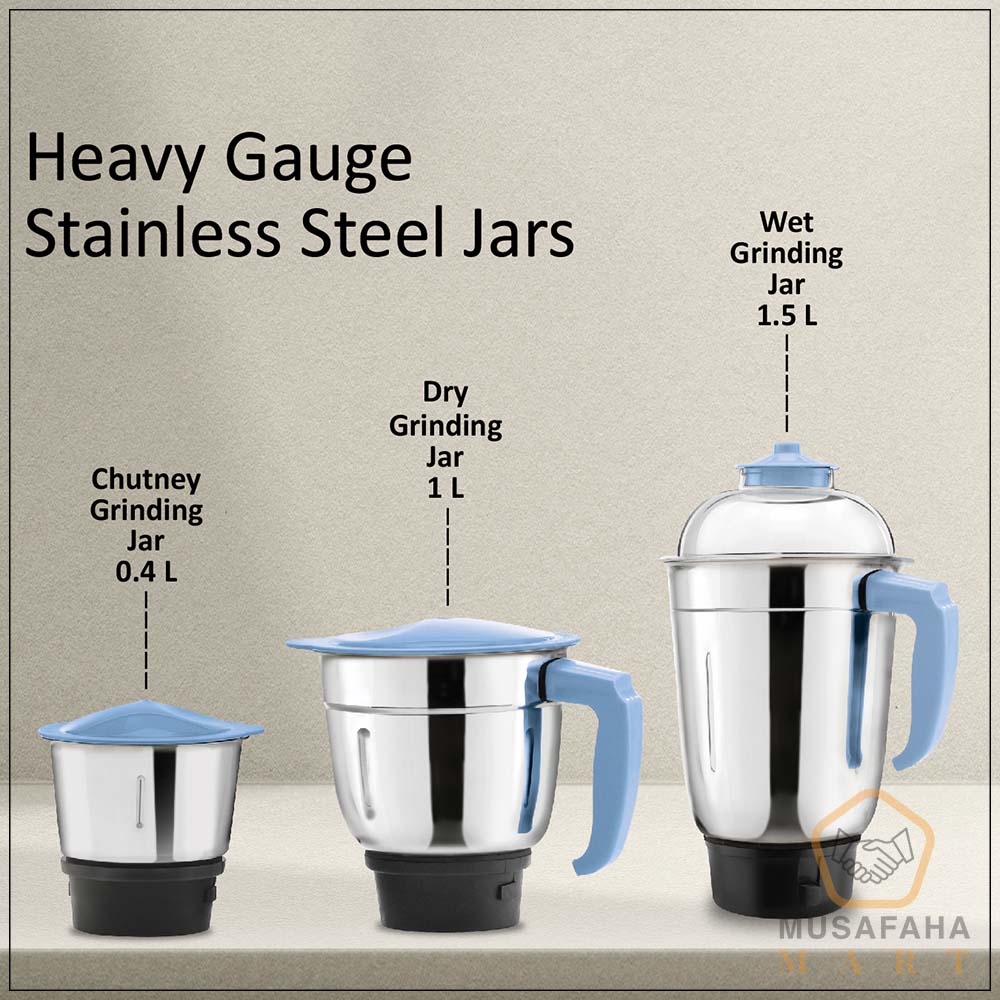McCoy Aura 750W 3 Jars Mixer Grinder