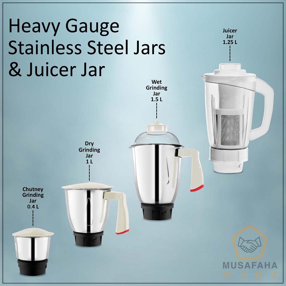 McCoy Super Grind 750W 3 Jars Mixer Grinder