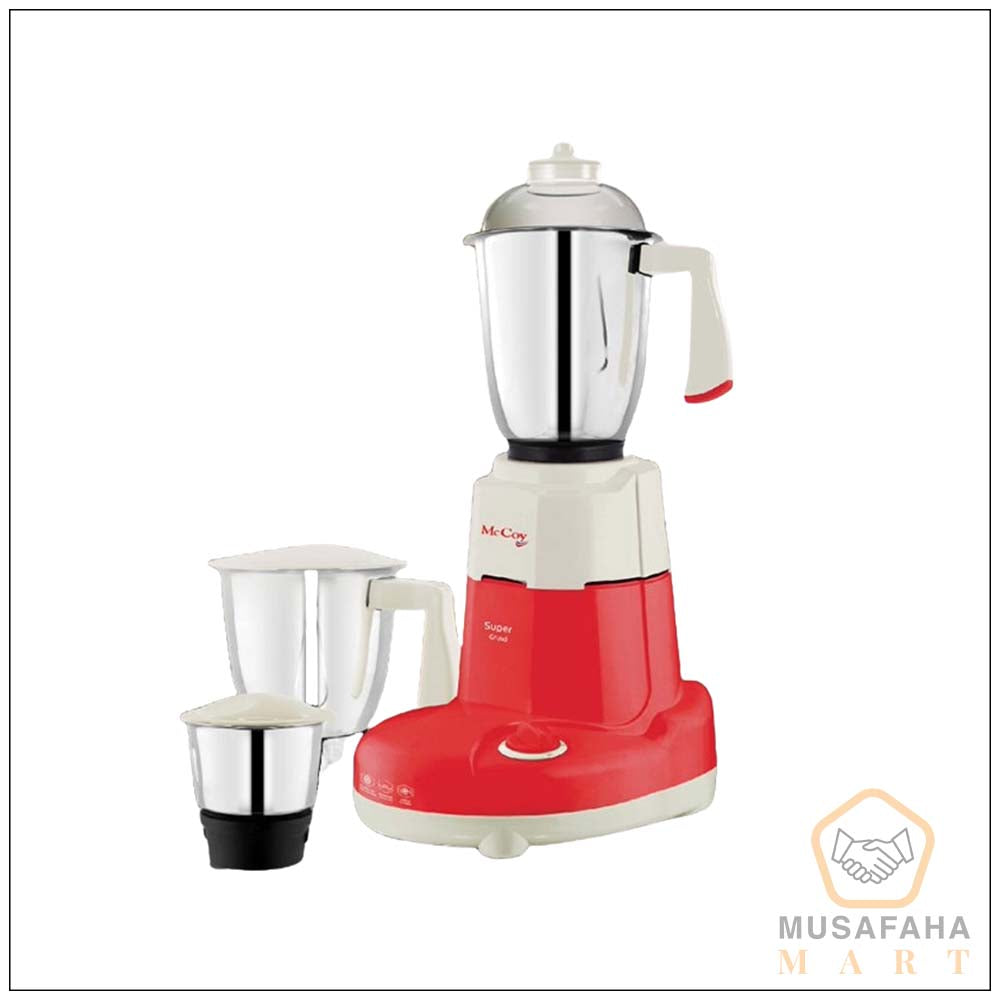 McCoy Super Grind 750W 3 Jars Mixer Grinder for Kitchen in Bangladesh
