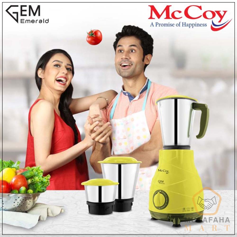 Mccoy Gem Emerald Mixer Grinder 500 Watts
