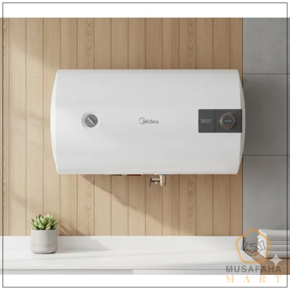 Midea D30-15A 30L electric geyser water heater in white