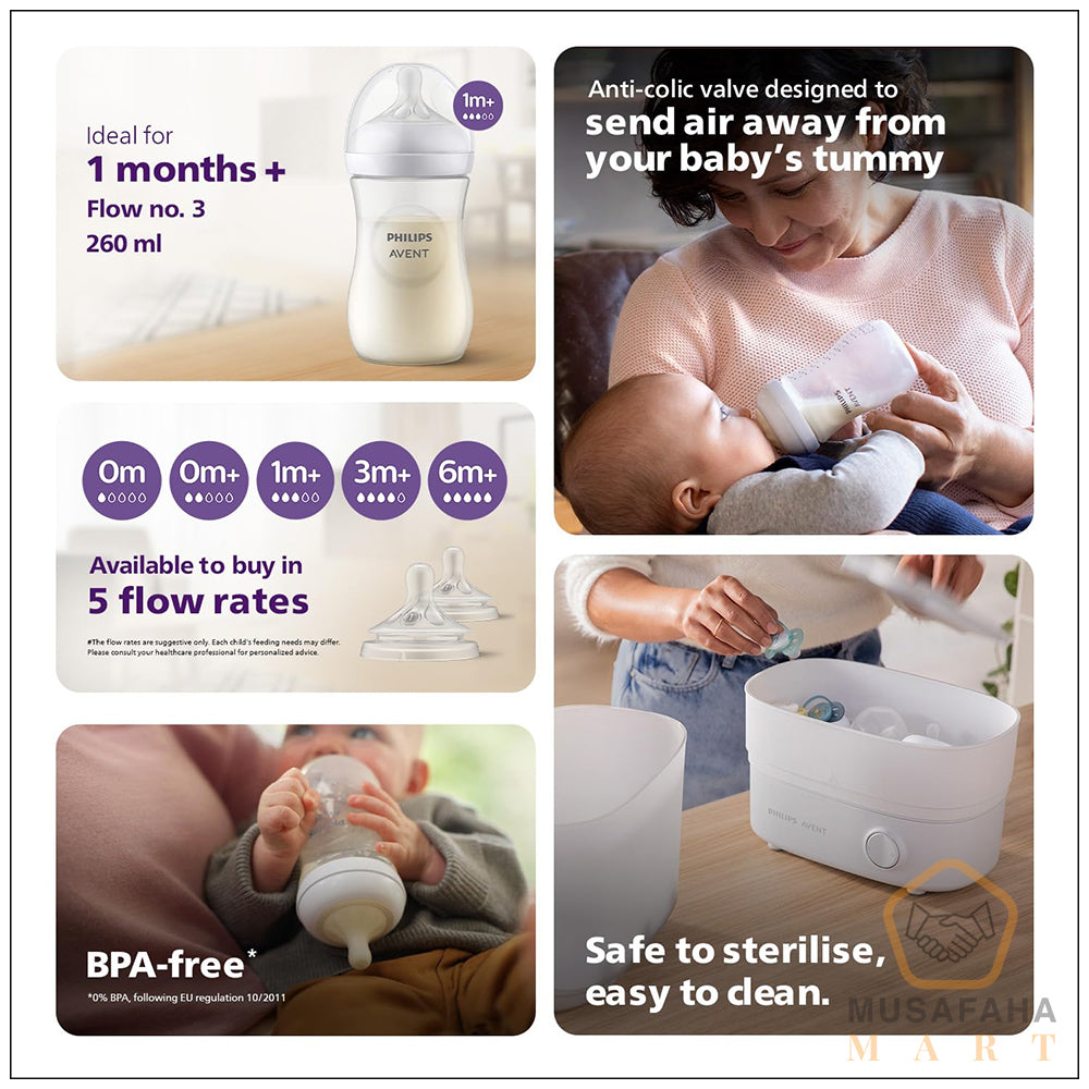 Natural Feeding Bottle (Single) 260ml 903/01