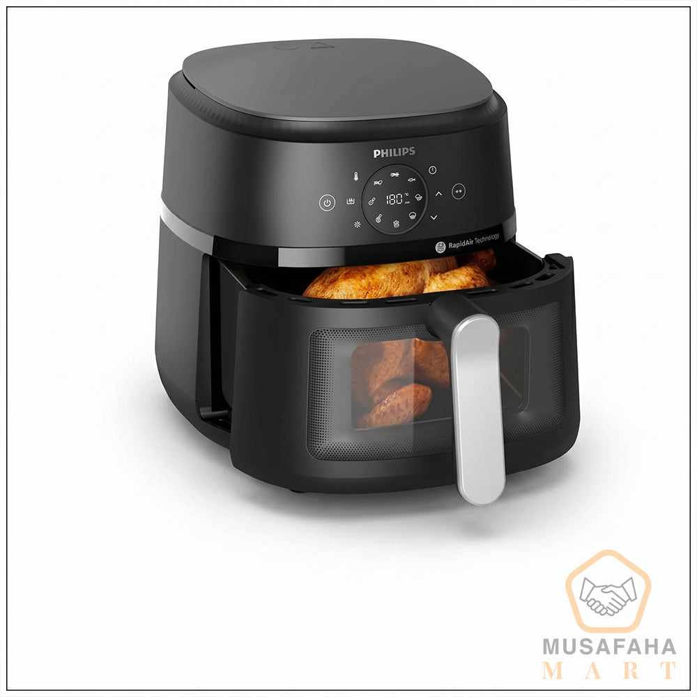 Digital Air Fryer | NA231/00 Series | 1700 W | 6.2 L | Touch Presets | 2 Year Official Warranty  | Philips Brand