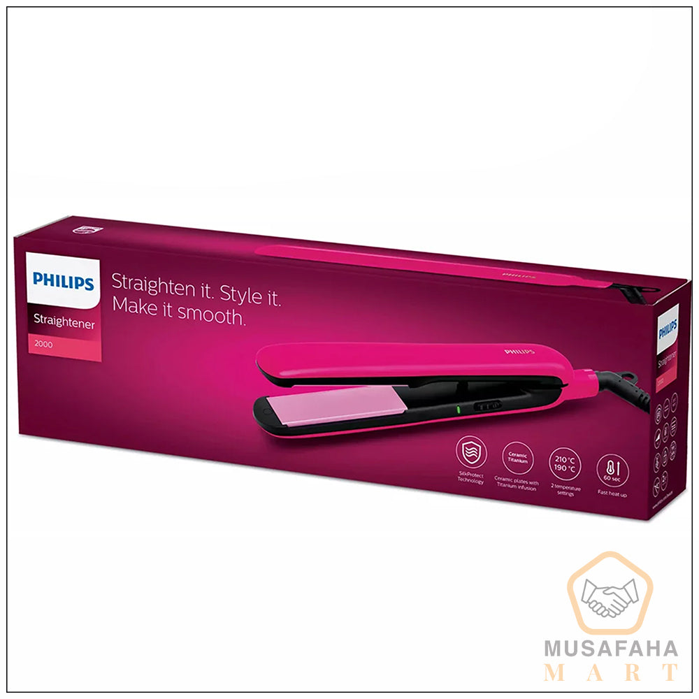 Philips BHS393/00 hair straightener 190°C 210°C temperature