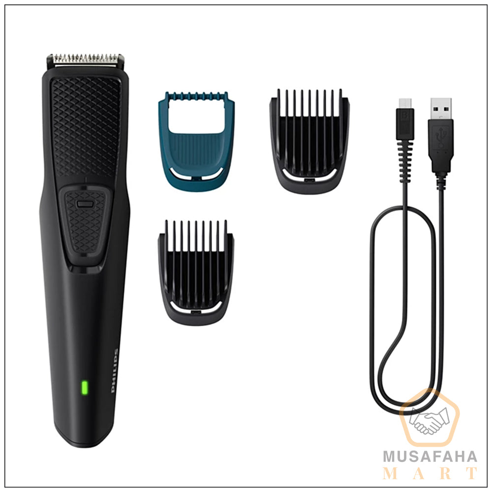 PHILIPS BT1233/18 Beard Trimmer series 1000 (Black)