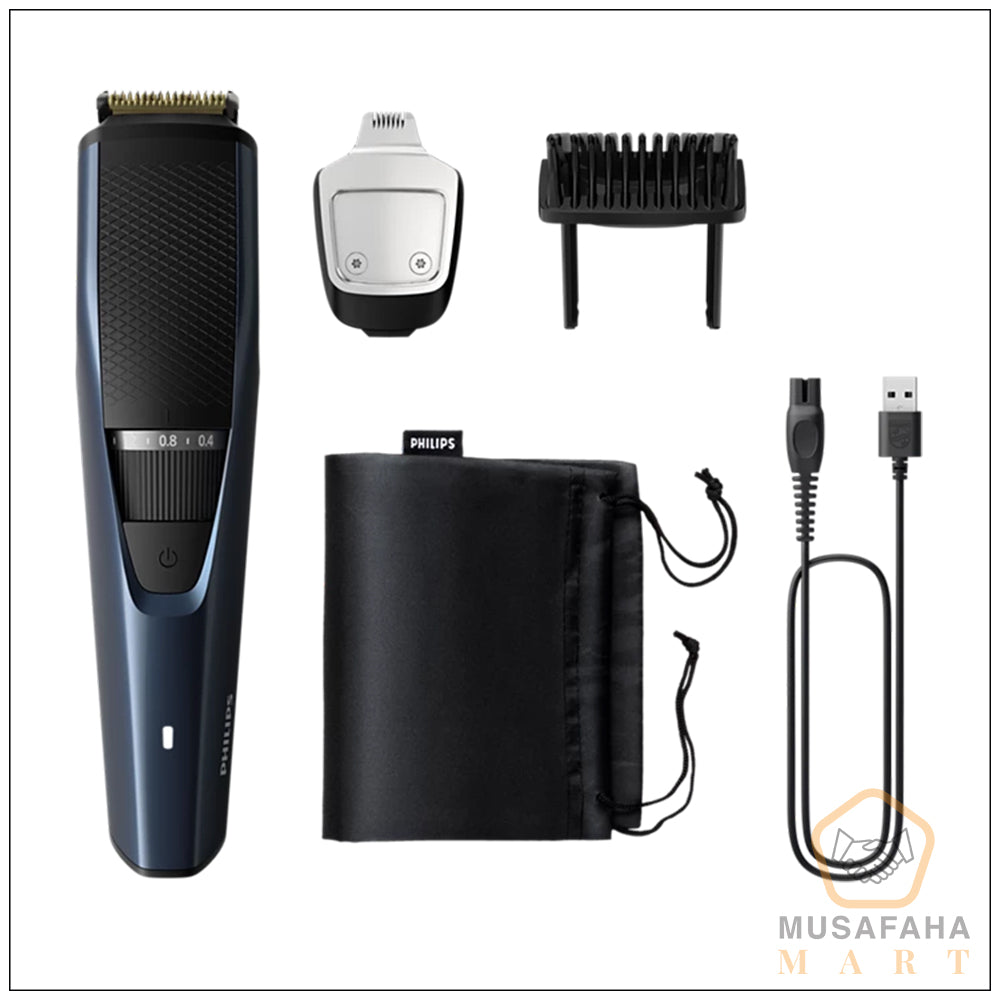 Philips Beard Trimmer Series 3000 BT3435/15 with USB charging