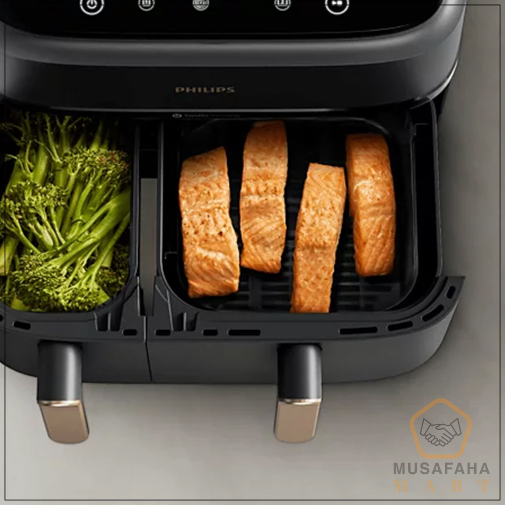 Philips 4000 Series stacked dual basket air fryer