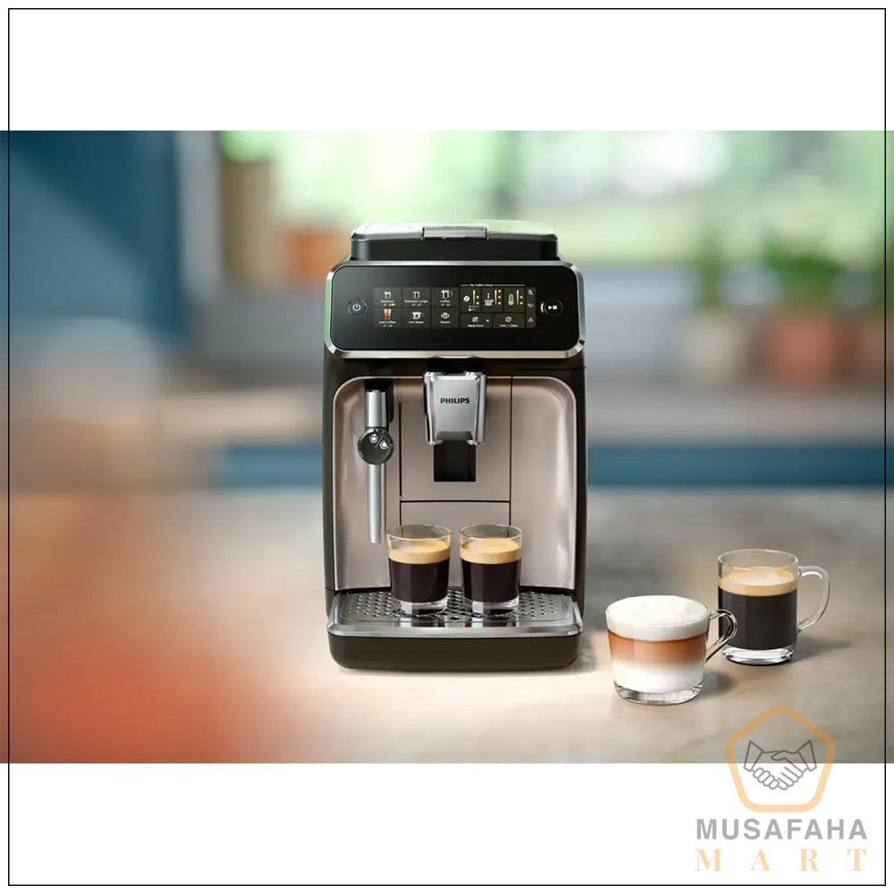 Philips Series 3300 Fully Automatic Coffee & Espresso Machine with Iced Coffee – EP3343/31