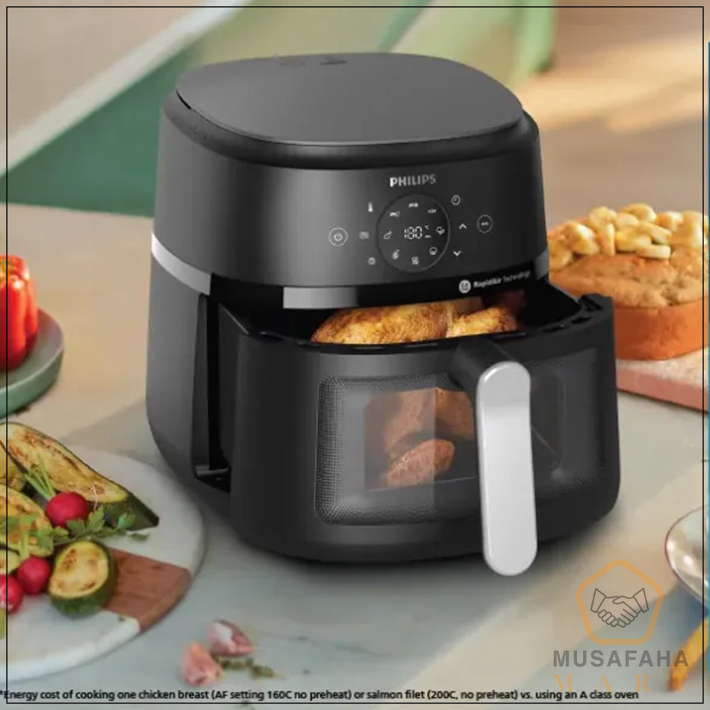 Digital Air Fryer | NA231/00 Series | 1700 W | 6.2 L | Touch Presets | 2 Year Official Warranty  | Philips Brand