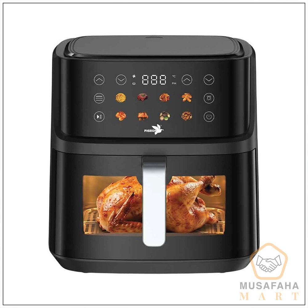 Pigeon PG352/00 Digital Air Fryer – 8L Capacity | 2000W Power | One-Touch Digital Control | 3 Years Warranty