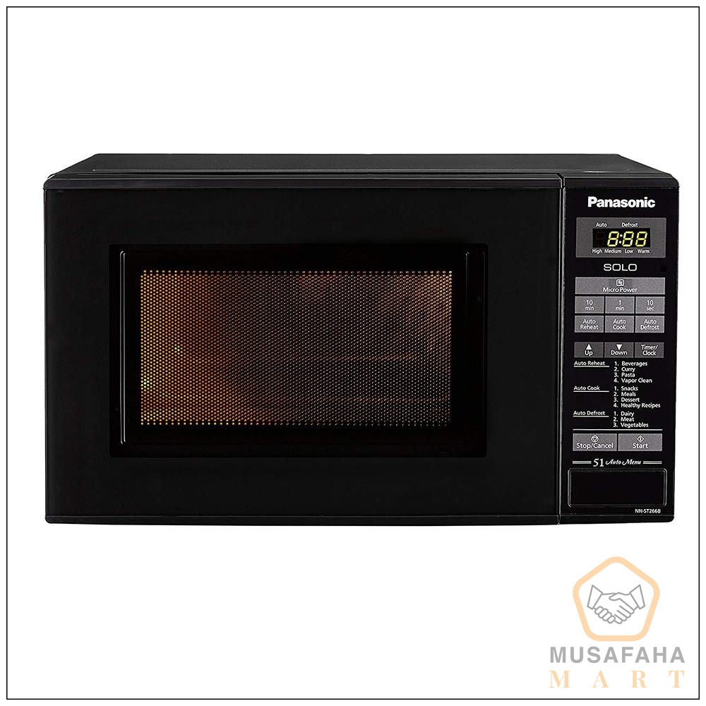Panasonic NN-ST266 microwave oven front view