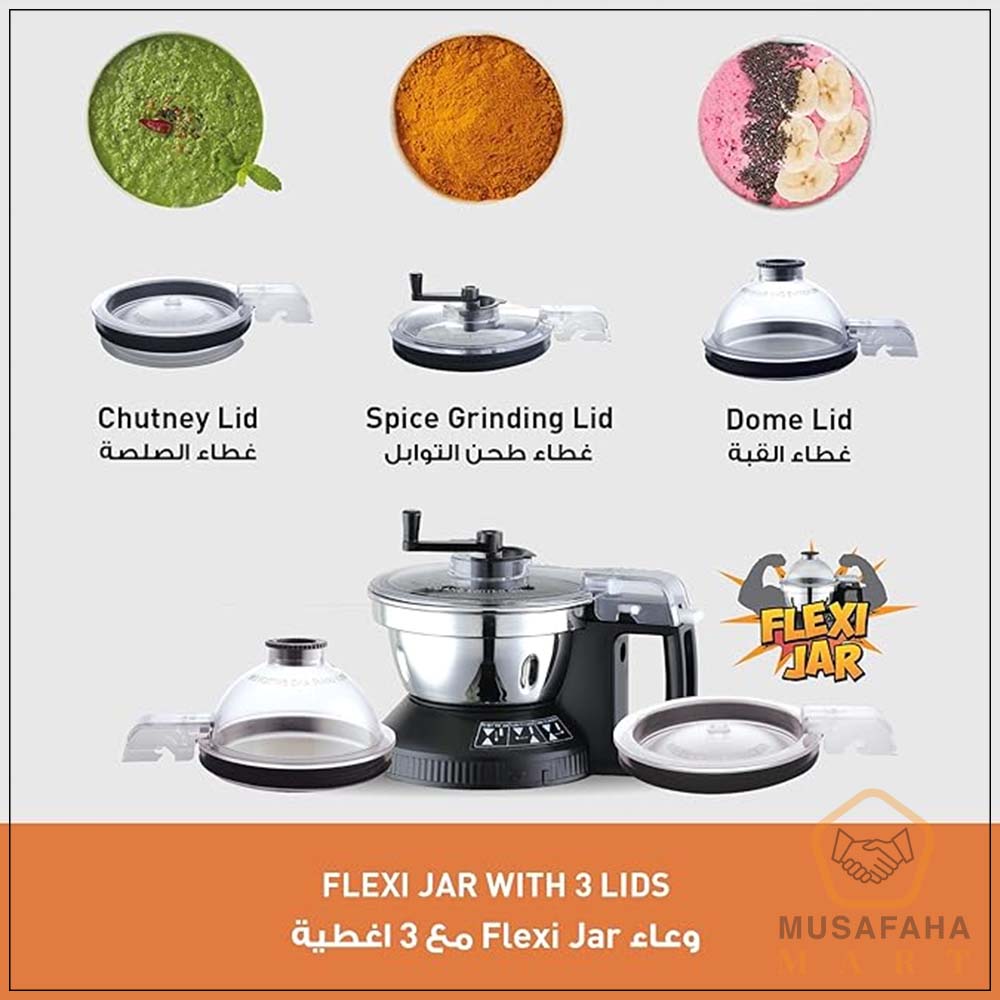 Panasonic Monster MX-AE375 Mixer Grinder & 2000W With 3 Jar