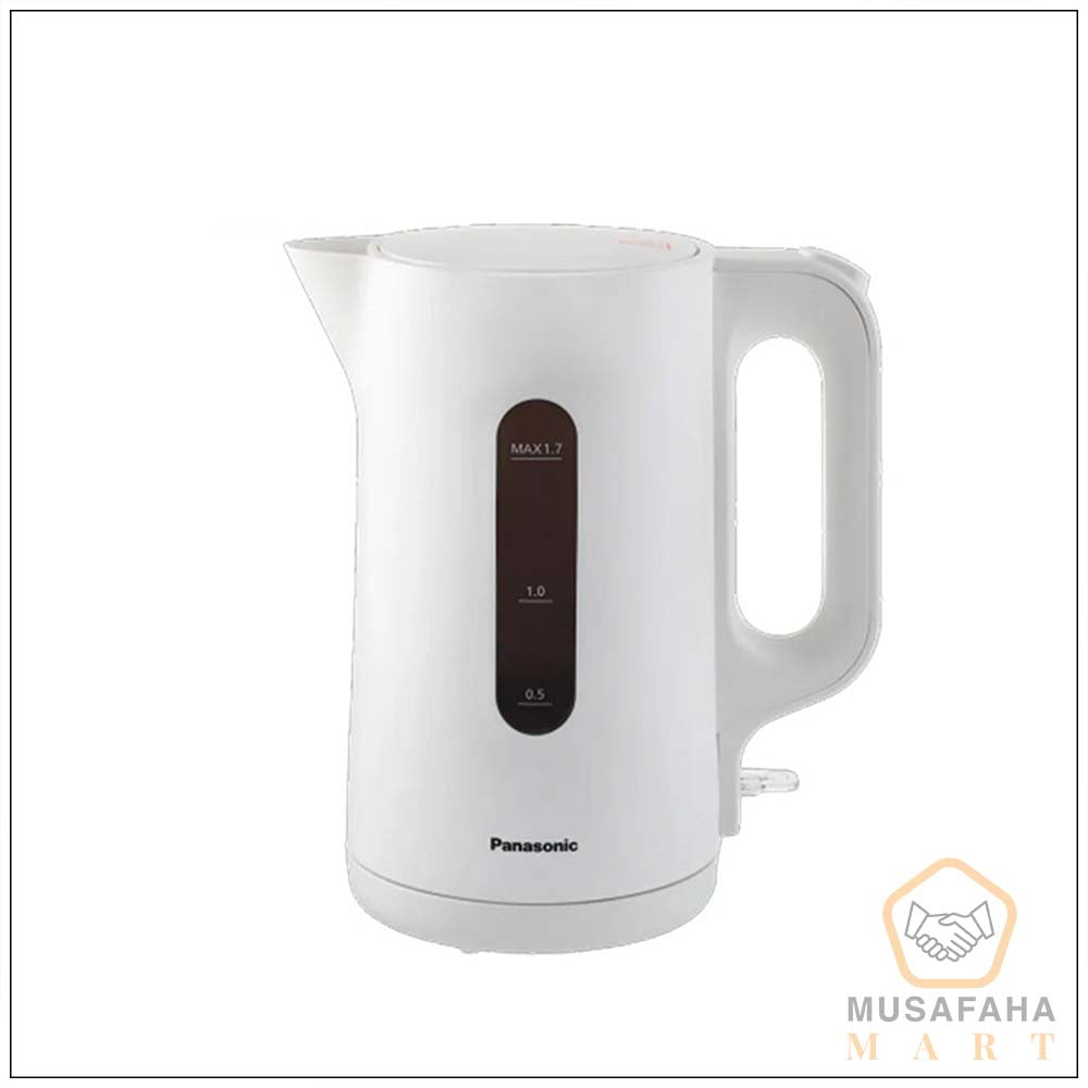 Panasonic NC-K101 1.7L electric kettle white front view