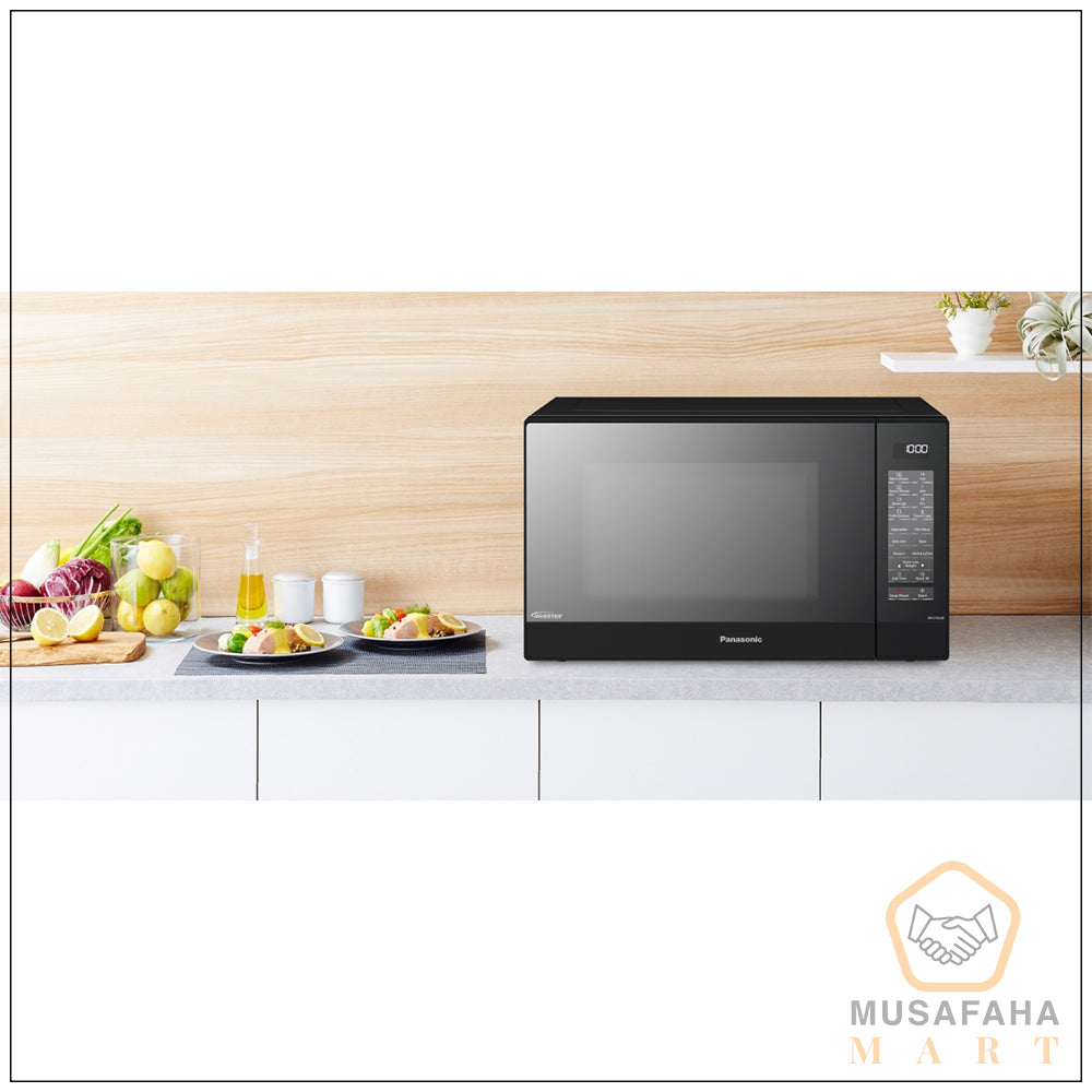 Panasonic NN-ST65JBKPQ – 32L Inverter Microwave Oven (1000W, Black)