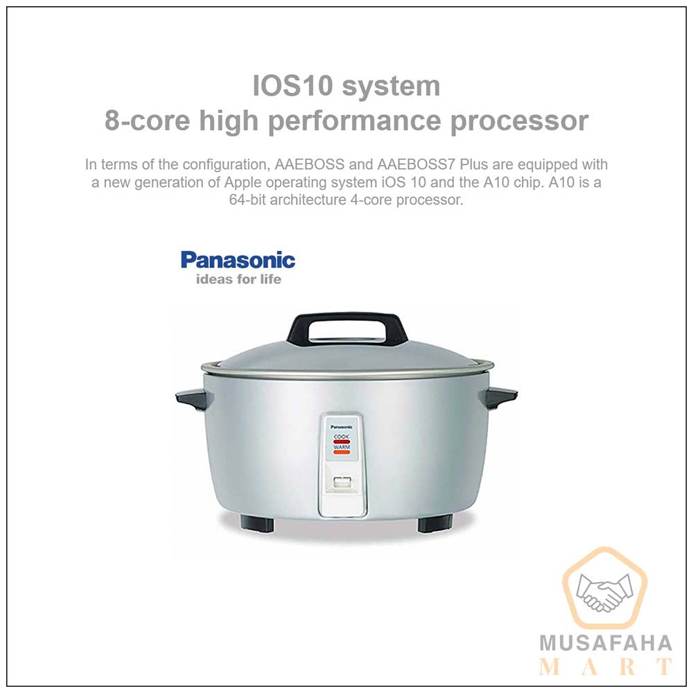 Panasonic SR-GA321 rice cooker with stainless steel lid