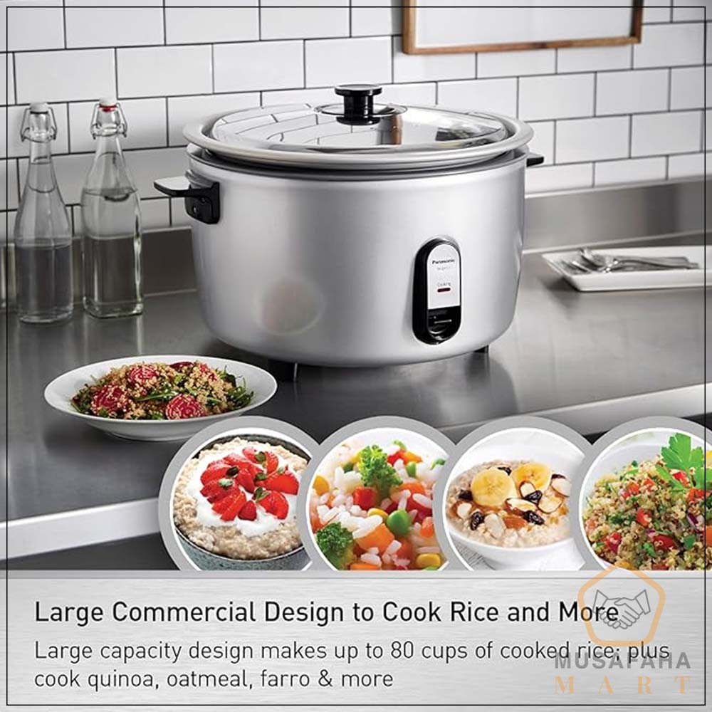 Panasonic SR-GA721 commercial rice cooker front view