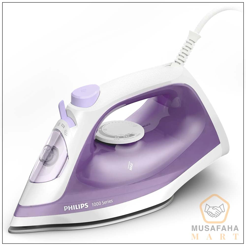 Philips 1000 Series Steam Iron (DST1020/36) – 2000W Powerful Steam Performance