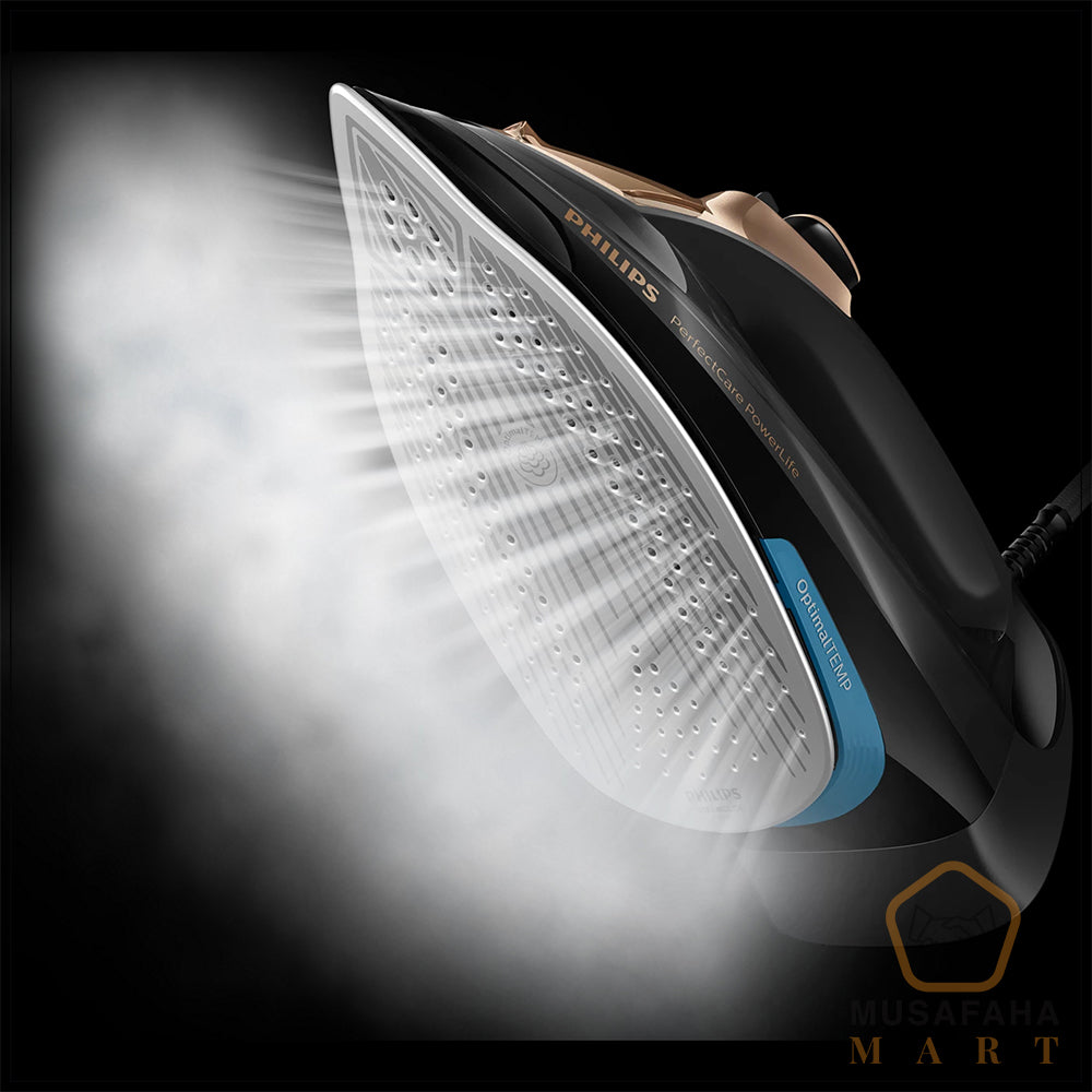 Philips 2600W PerfectCare steam iron GC3929/60 side view