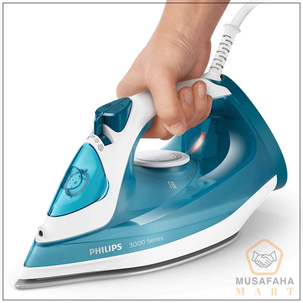 Philips 3000 Series DST3011/20 steam iron ceramic soleplate