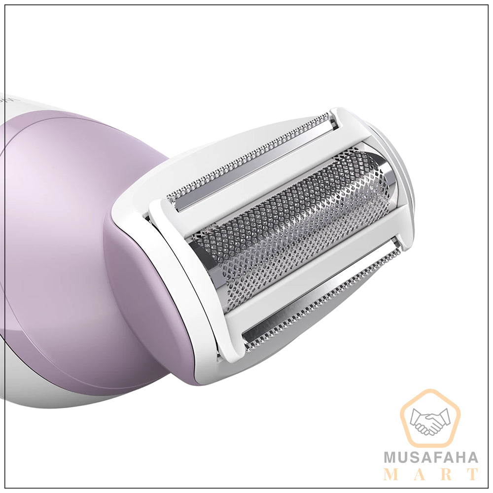 Philips Lady Shaver 6000 Series with rounded trimmer tips
