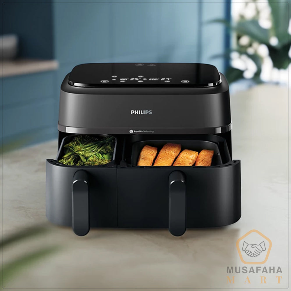 Philips NA350/00 dual drawer digital air fryer Bangladesh