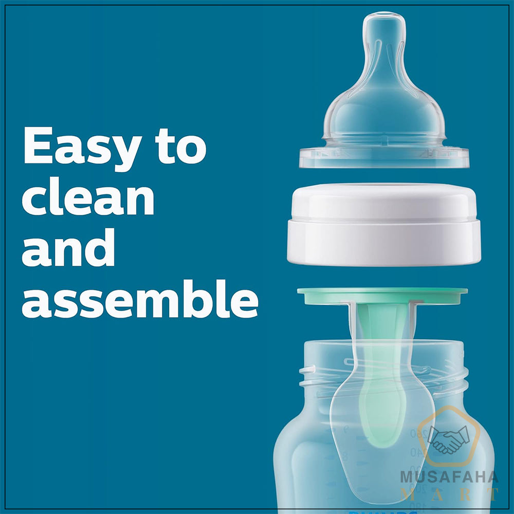 Philips Avent Anti-Colic Nipple Flow 3, 3M+, 2 Pack – SCY763/02