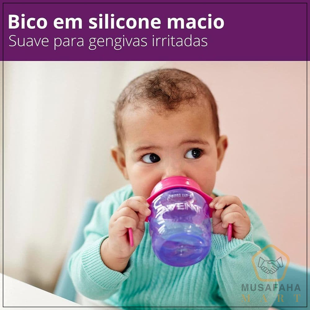 Philips Avent Spout Cup 200ml - Purple