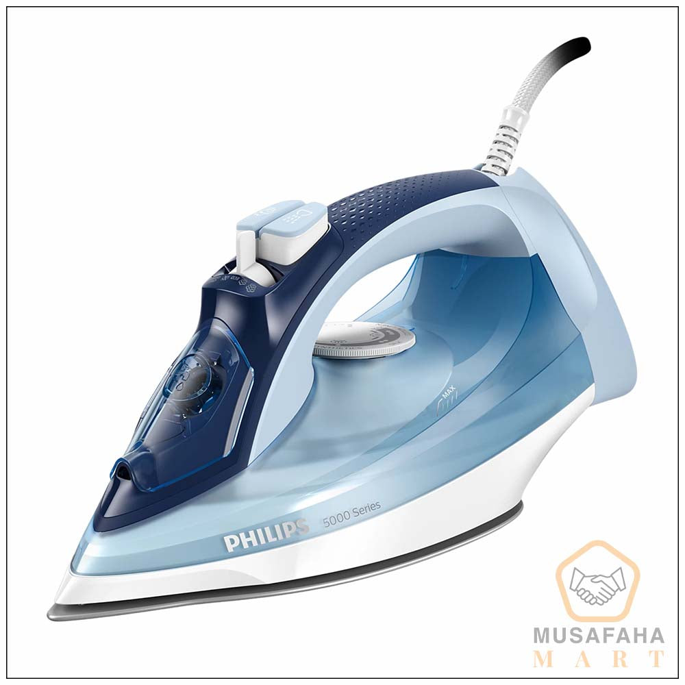 Philips DST5020/26 Steam Iron 2400W blue front view