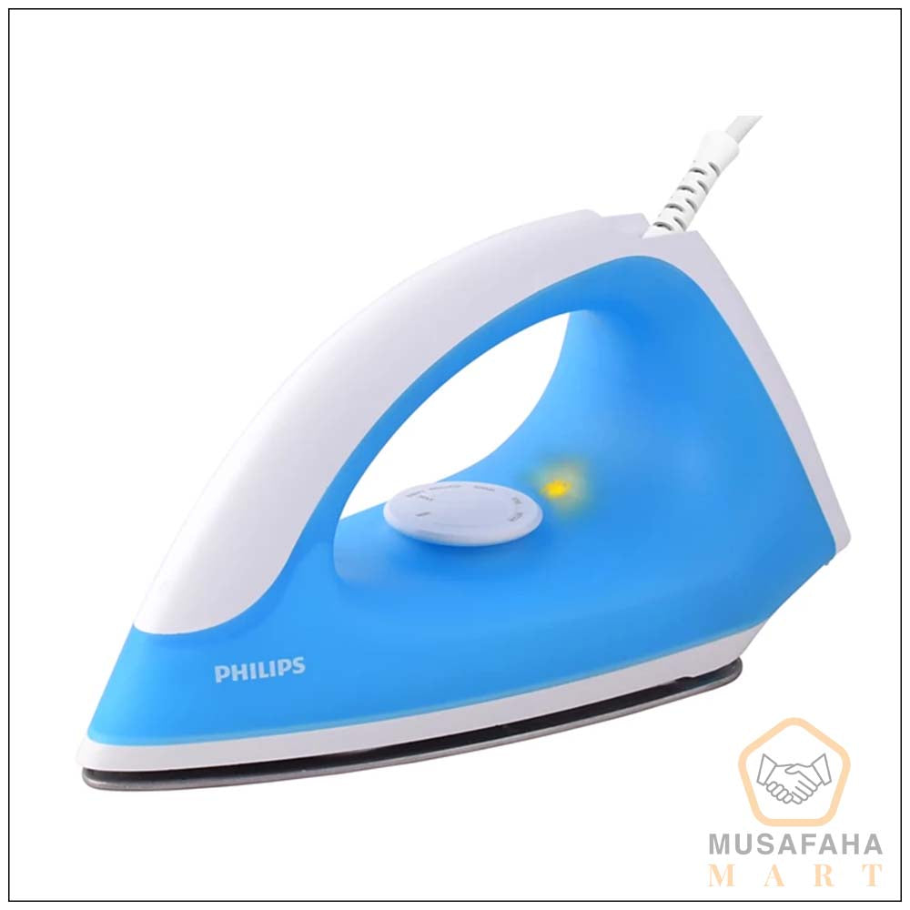 Philips GC090 750 watt electric dry iron side view