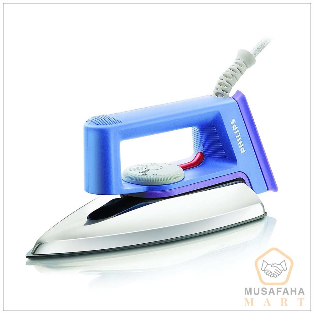Philips HD1182/28 1000W dry iron blue and silver design