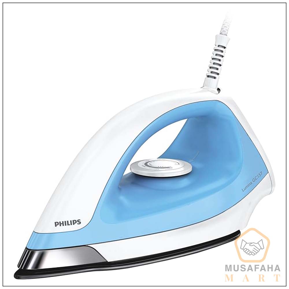 Philips Dry Iron GC157/02 1100W power front view