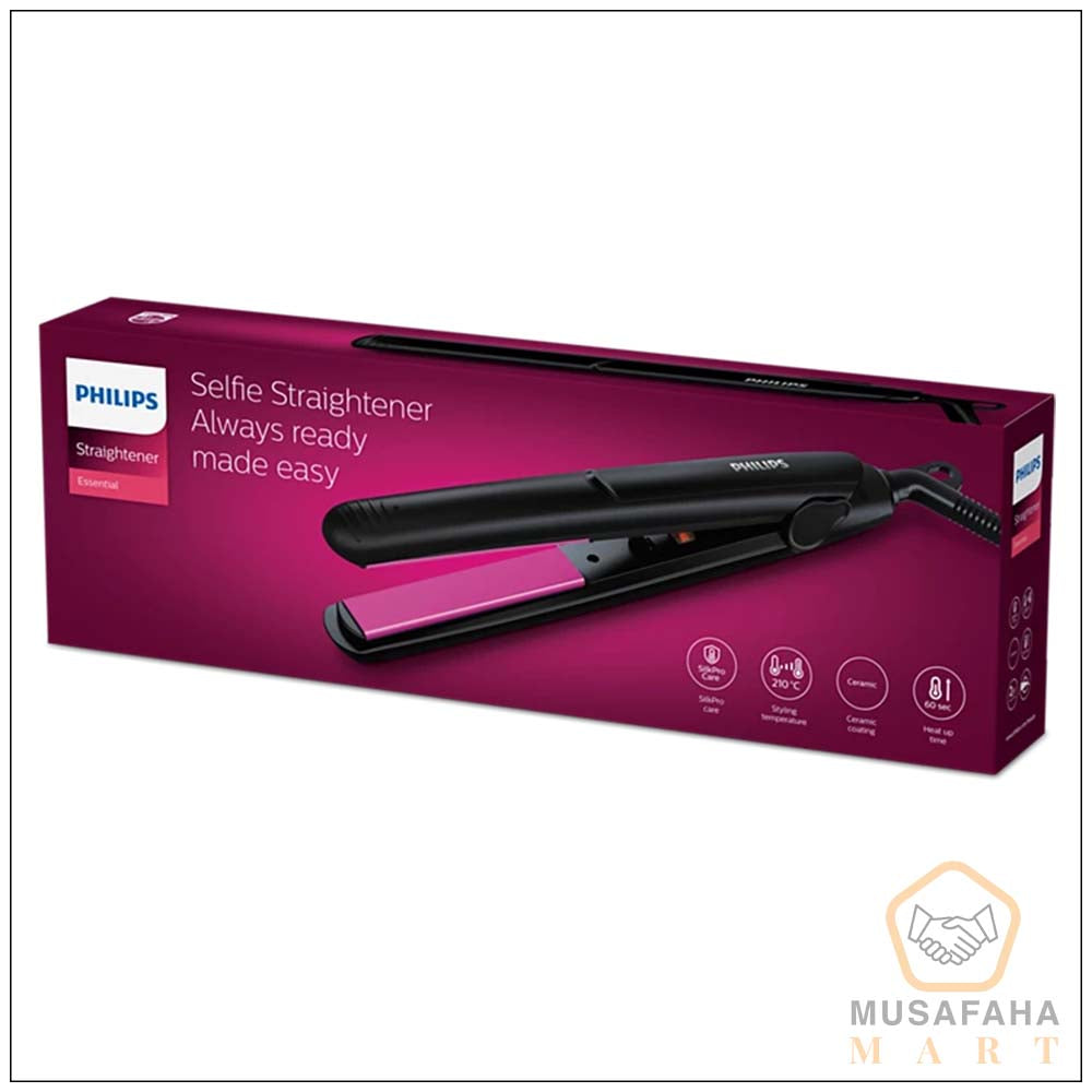 Philips HP8302/06 Essential Selfie Hair Straightener Black