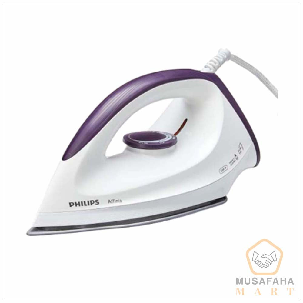 Philips GC160/22 dry iron with Dyna Glide soleplate