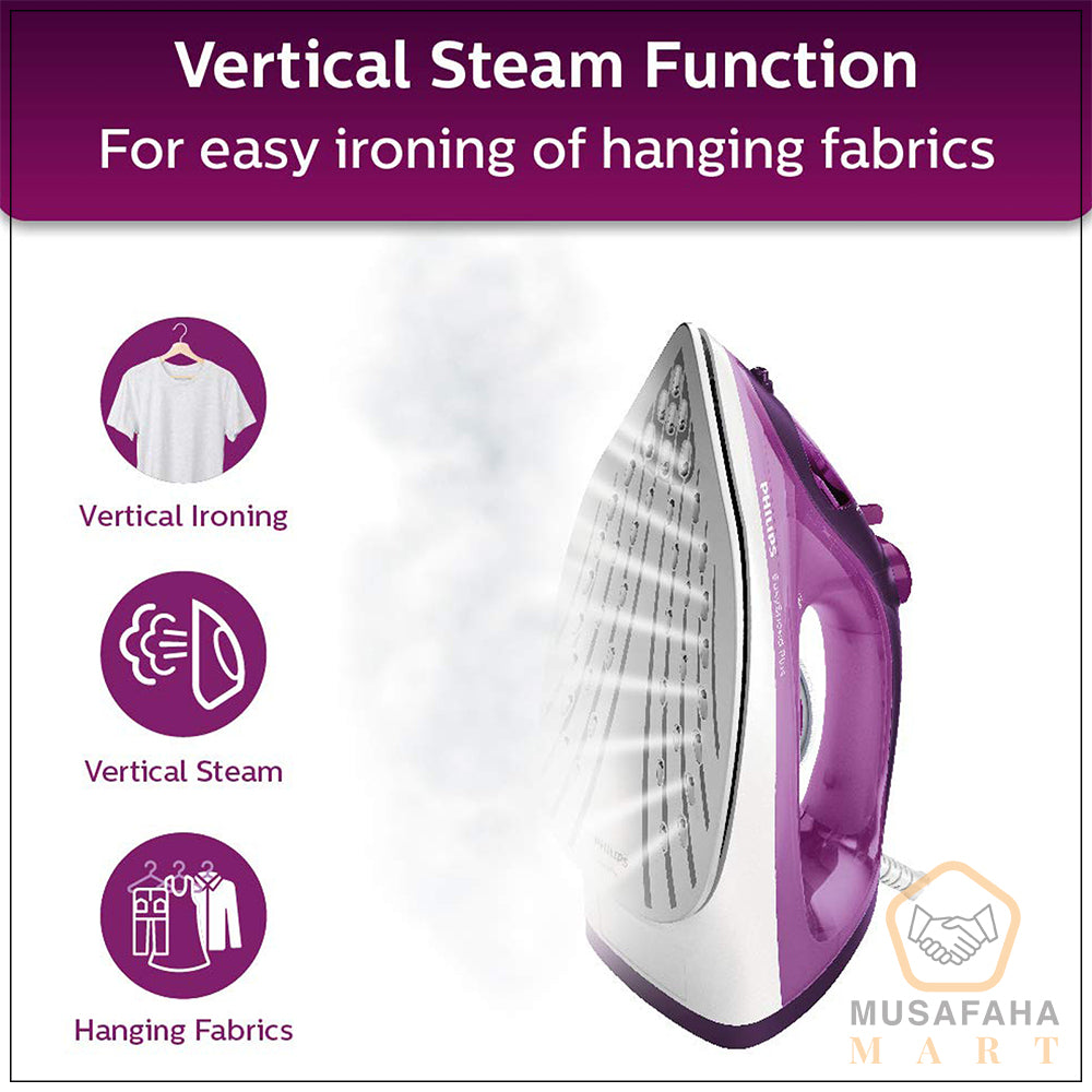 Philips GC2147/30 steam iron with ceramic soleplate