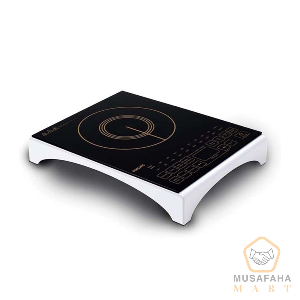 Philips HD4938/01 2100W glass induction cooktop front view