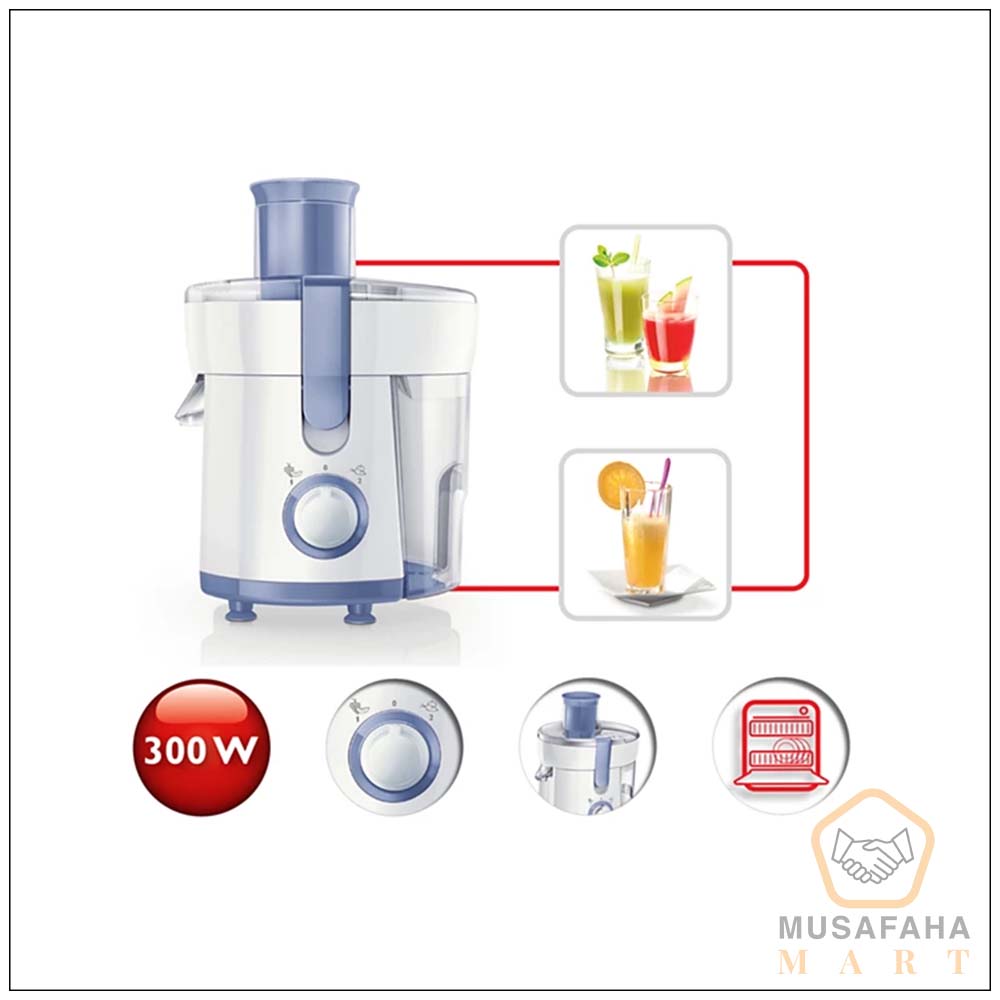 Philips HR1811 Daily Collection juicer product design