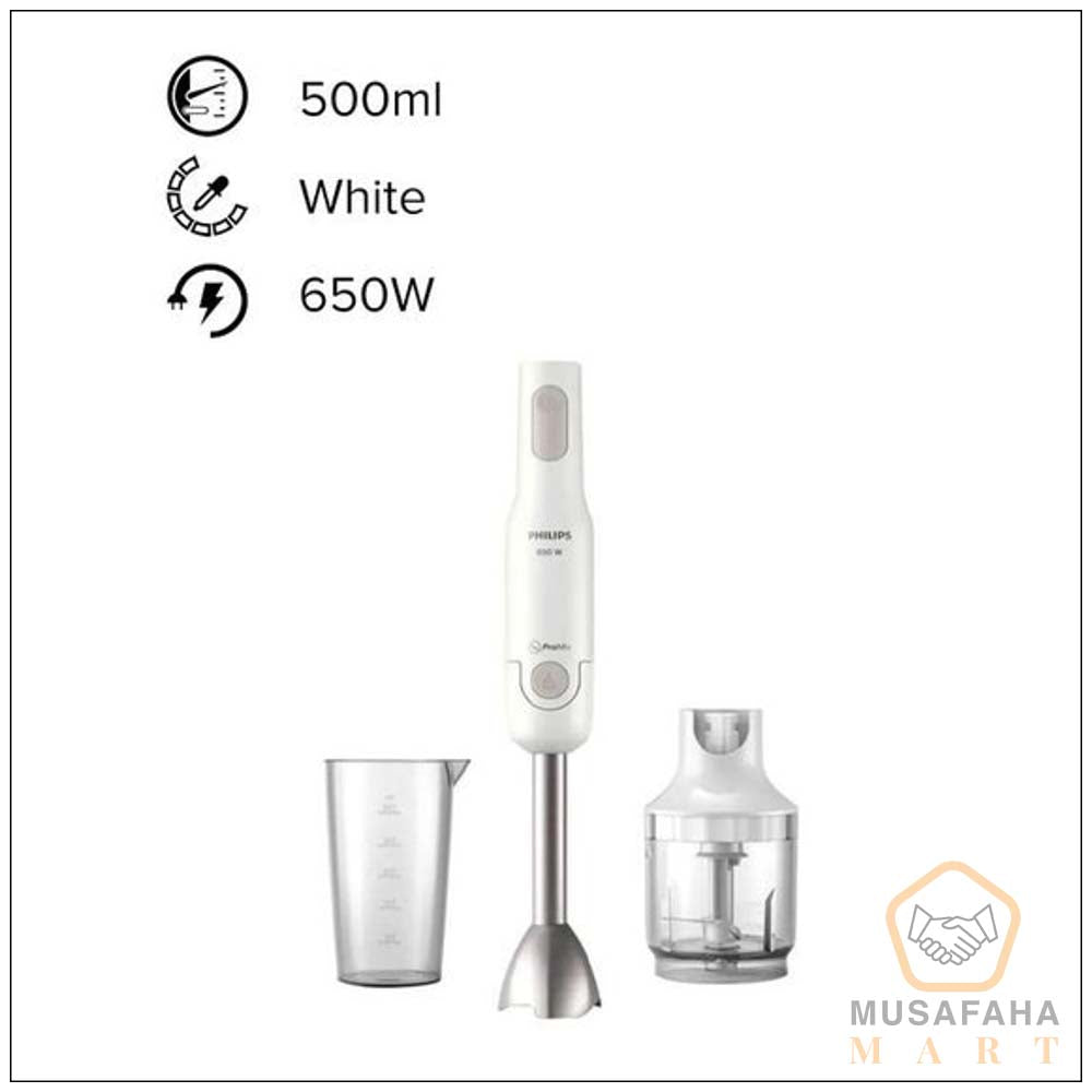 Philips HR2535/01 ProMix Hand Blender 650W White