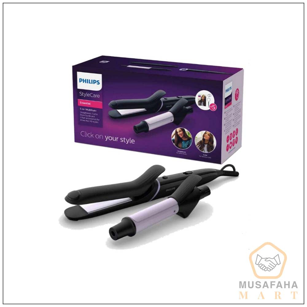 Philips BHH811 Hair Multi-Styler Kit Black