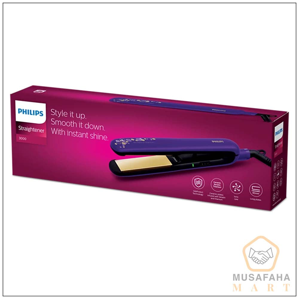 Philips HP8321 hair straightener with ceramic tourmaline plates